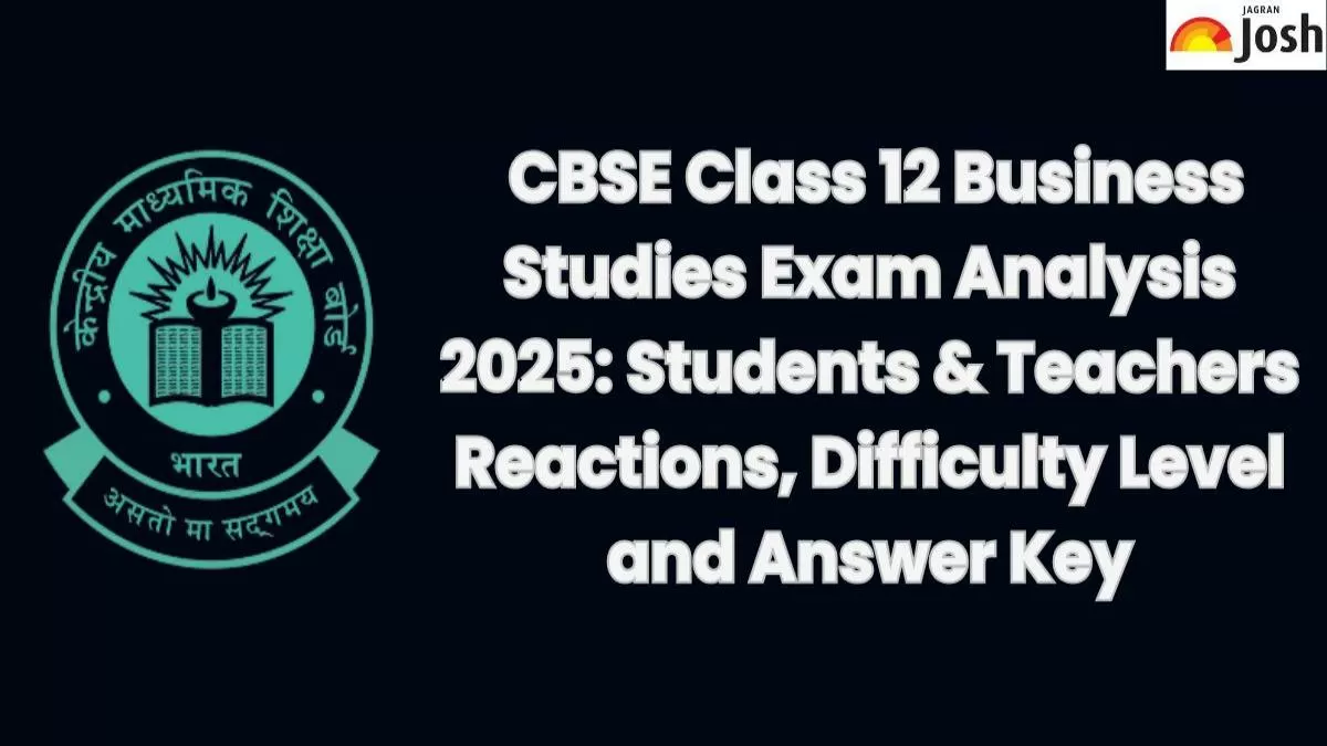 CBSE Class 12 Business Studies Exam Analysis 2025