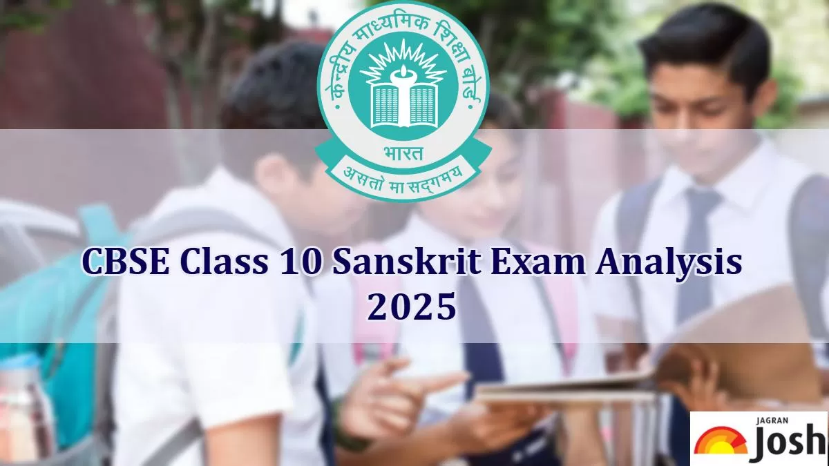 Check CBSE Class 10 Sanskrit Paper Analysis 2025