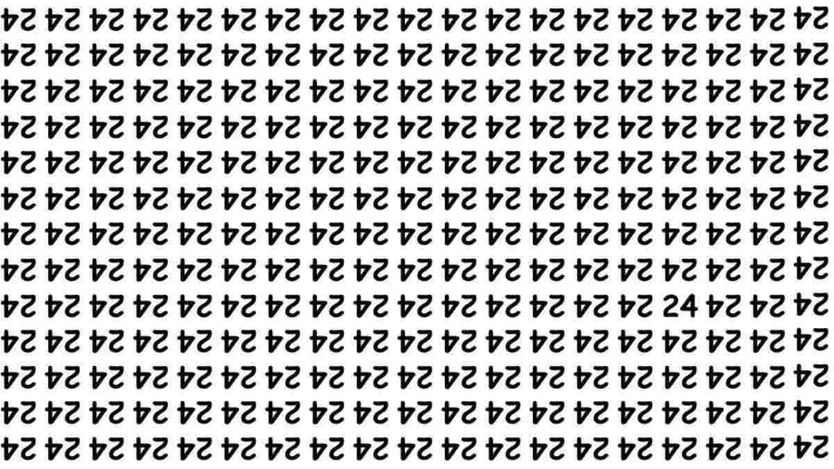 Optical Illusion IQ Test: Only 1% With Visual Sharpness Can Spot The Hidden Number 24 In 5 Seconds!