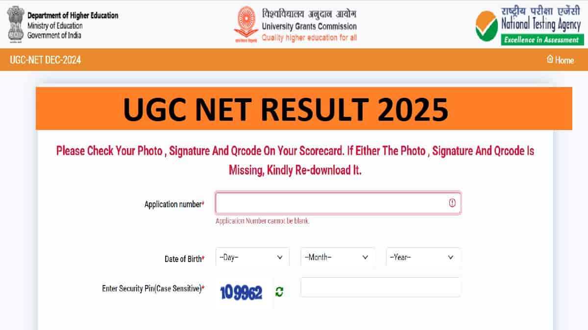 [Link Active] ugcnet.nta.ac.in, Download UGC NET Result 2025: Check December 2024 Scorecard Direct Link, Cutoff, Final Answer Key PDF Here