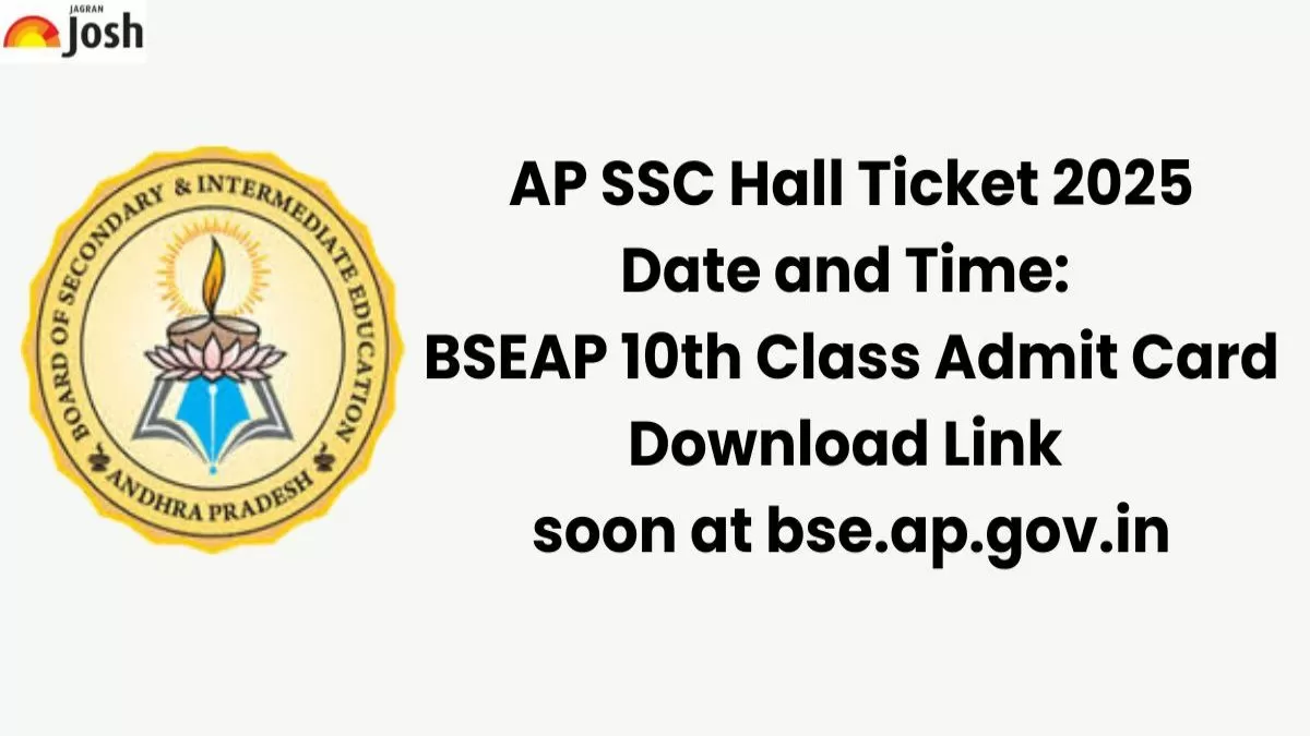 AP SSC Hall Ticket 2025 Date and Time
