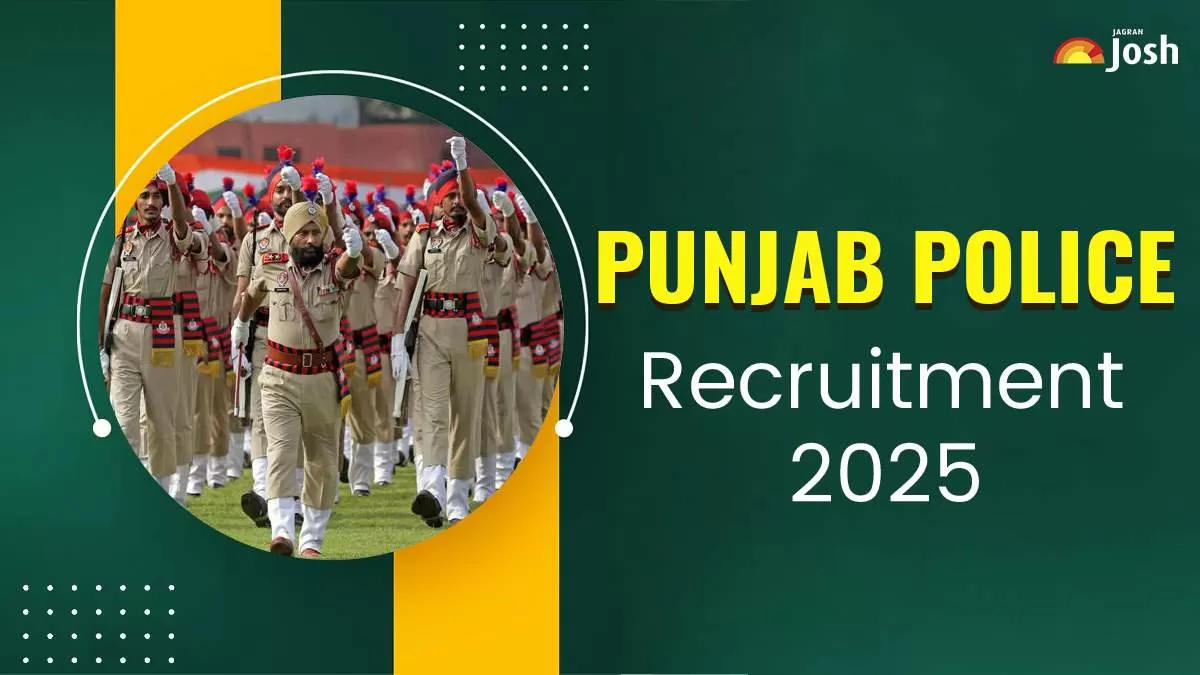 Punjab Police Recruitment 2025 Apply Online