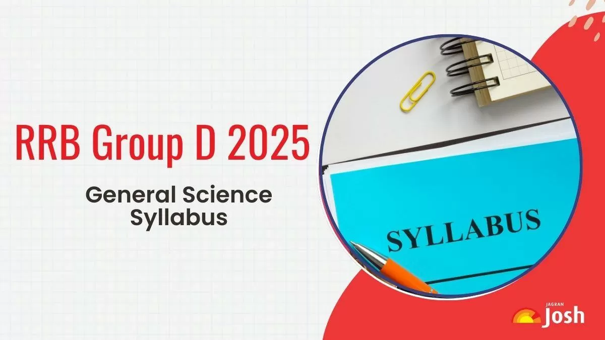 RRB Group D General Science Syllabus 2025