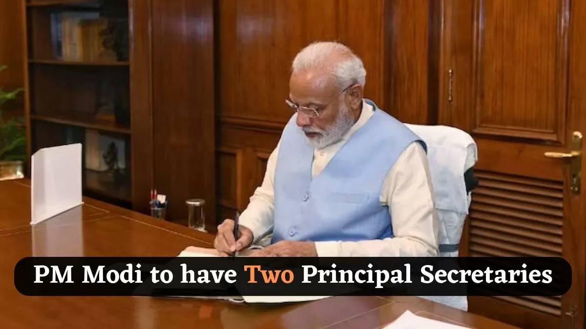 With Das's appointment, the PM will have two prime secretaries for the first time. 