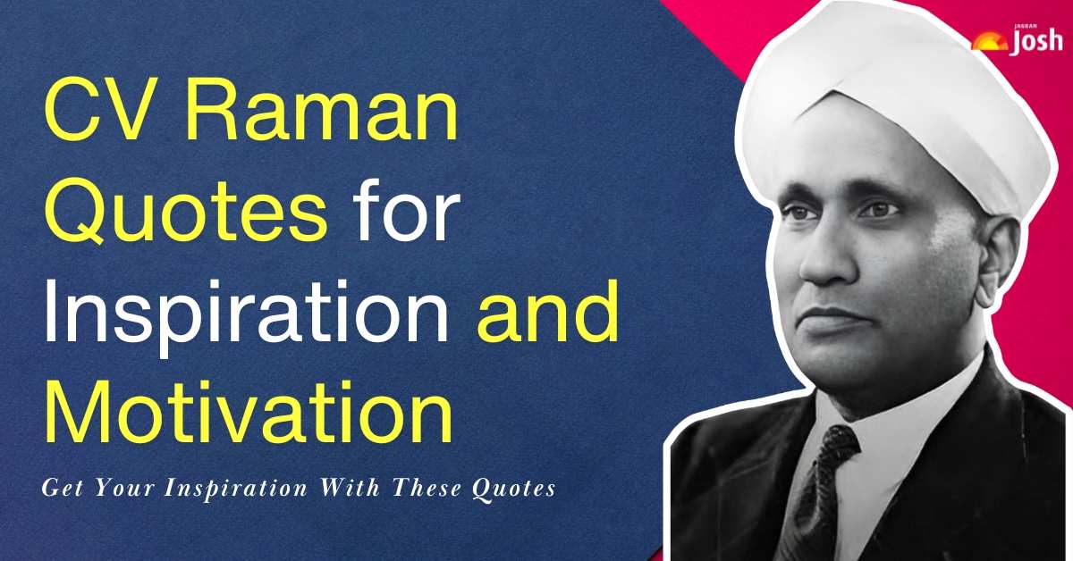 CV Raman Quotes: Best, Famous, and Success Quotes by Sir Chandrasekhara ...