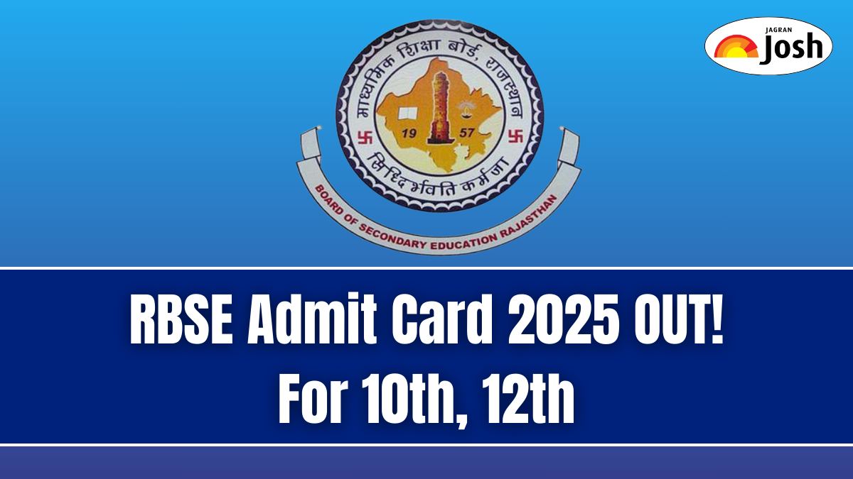 RBSE Admit Card 2025: Rajasthan Board 10th, 12th Pravesh Patra Download Link at rajeduboard.rajasthan.gov.in