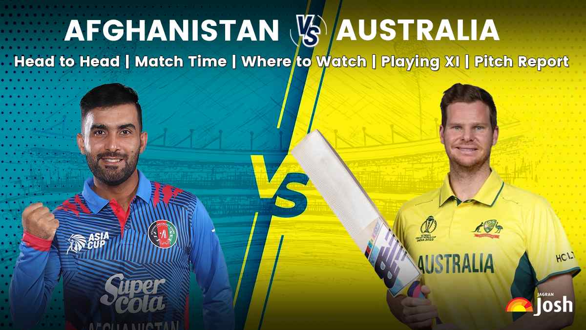 Afghanistan vs Australia ICC Champions Trophy 2025: Head to Head, Match Time, Live Score, Pitch Report and Playing 11