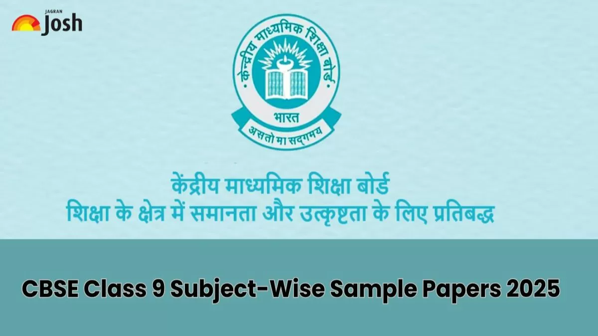 CBSE Class 9 Subject-Wise Sample Papers 2025