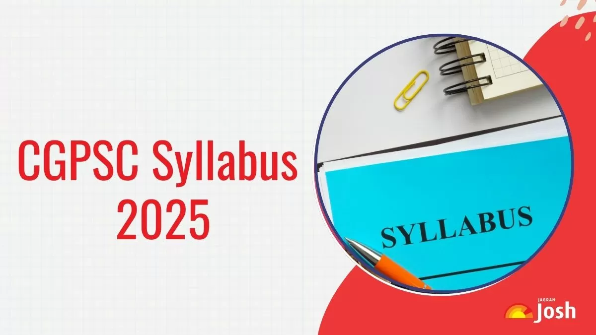 CGPSC Syllabus 2025