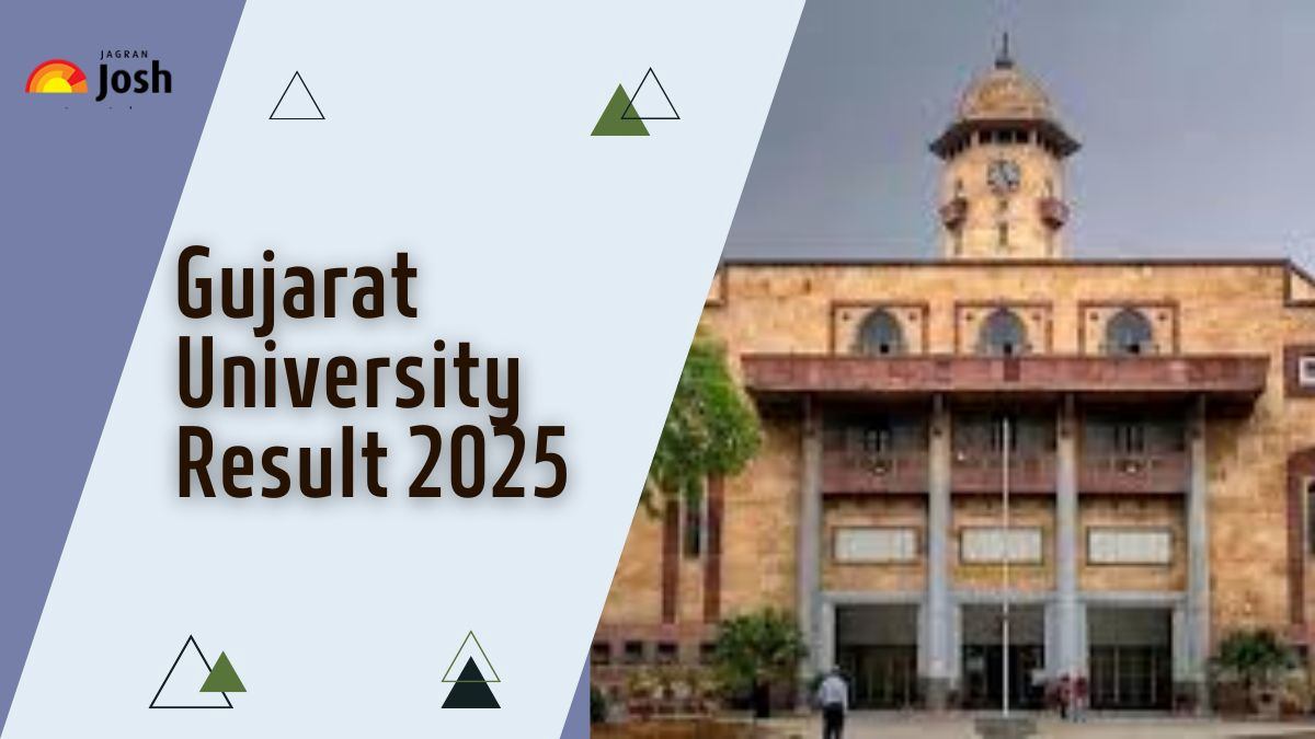 Gujarat University Result 2025 on gujaratuniversity.ac.in; Direct Link