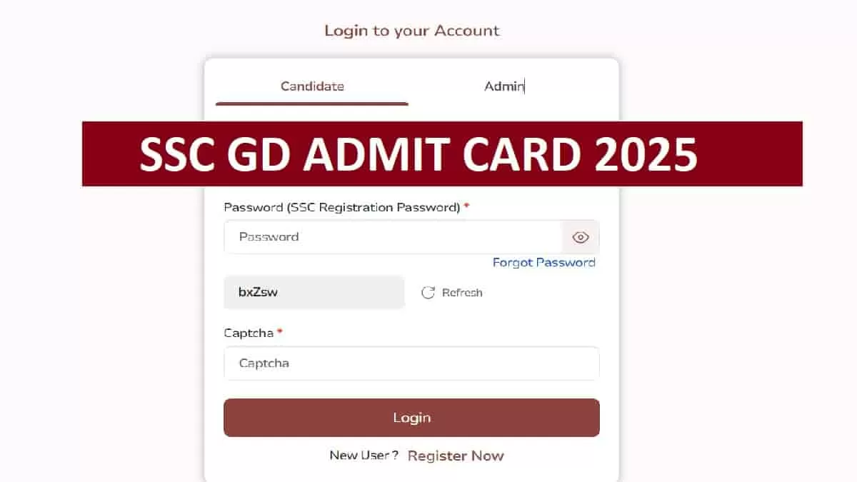 ssc gd admit card 2025 released at ssc.gov.in
