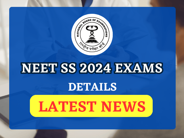 NEET SS 2024 Exam application forms are now available on the official website at natboard.edu.in today, February 4, 2025. Students can check to get more details on the upcoming exams here.