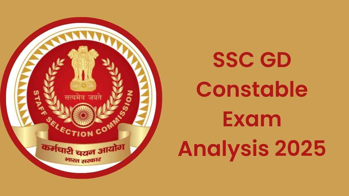 SSC GD Constable 2025, Live, Feb 4: जानें कैसा रहा इस बार जीडी कांस्टेबल परीक्षा का पेपर क्या रहा कठिनाई स्तर 