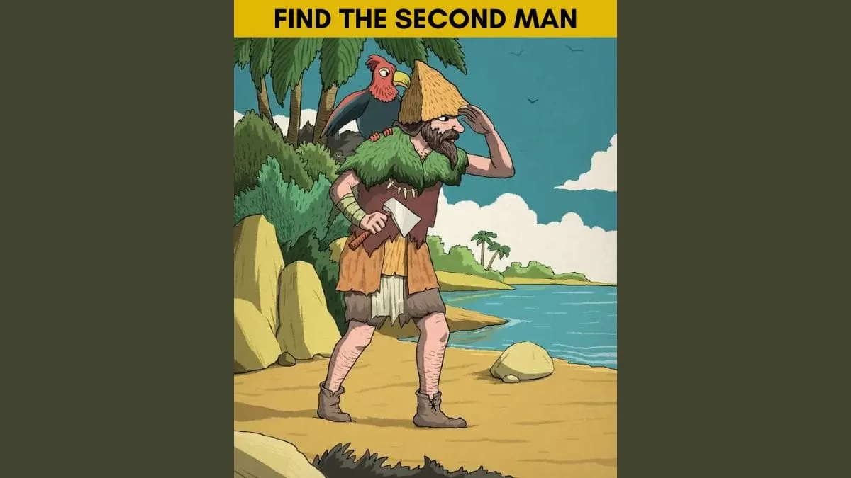 Find the second man