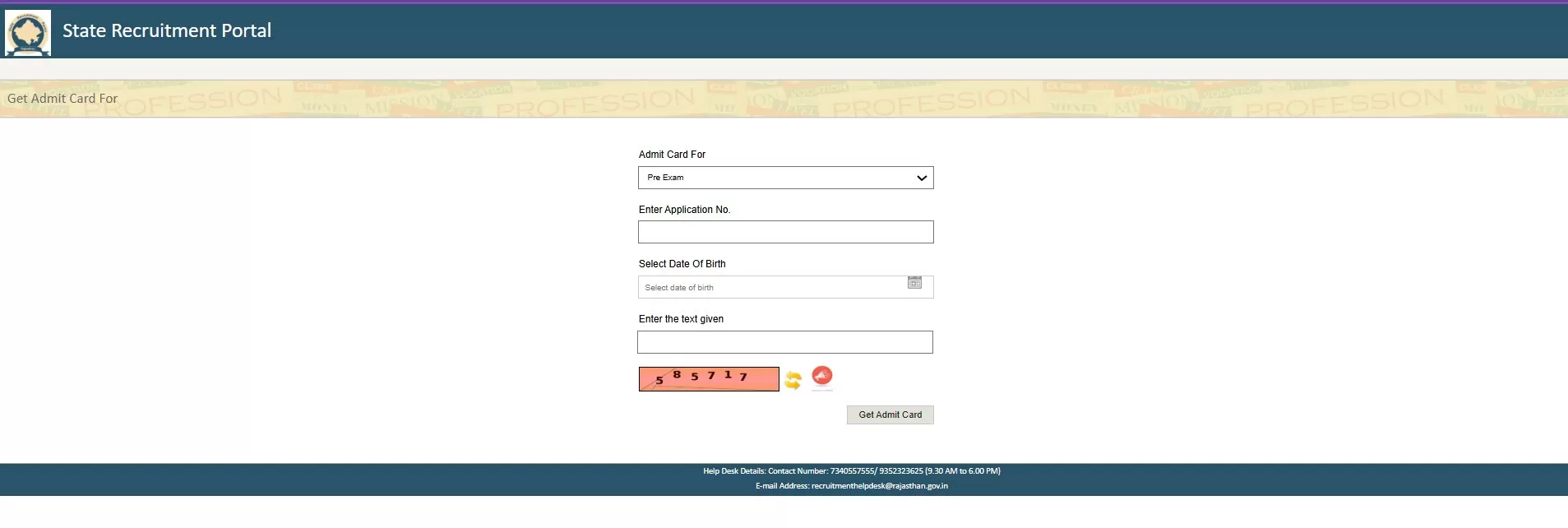 Rajasthan JE Admit Card 2025 OUT