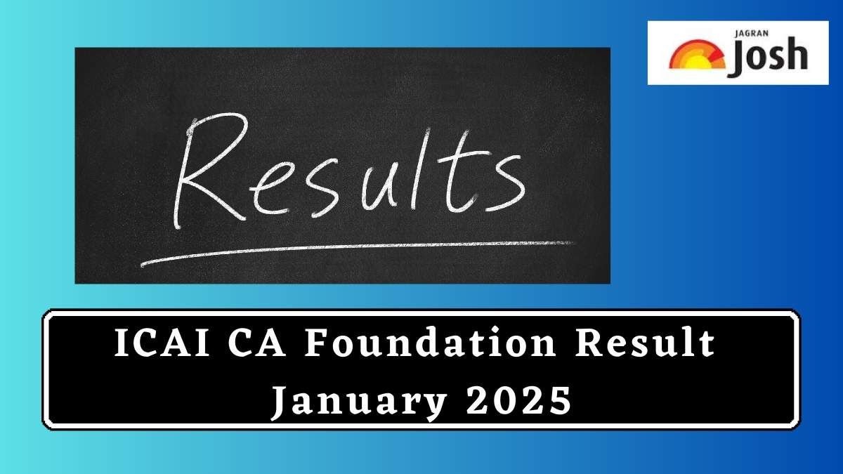 ICAI to announce CA Foundation results for January 2025 session in March.