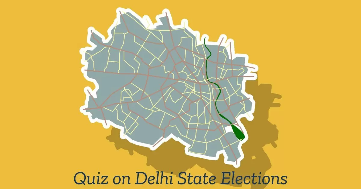 General Knowledge Questions on Delhi State Elections