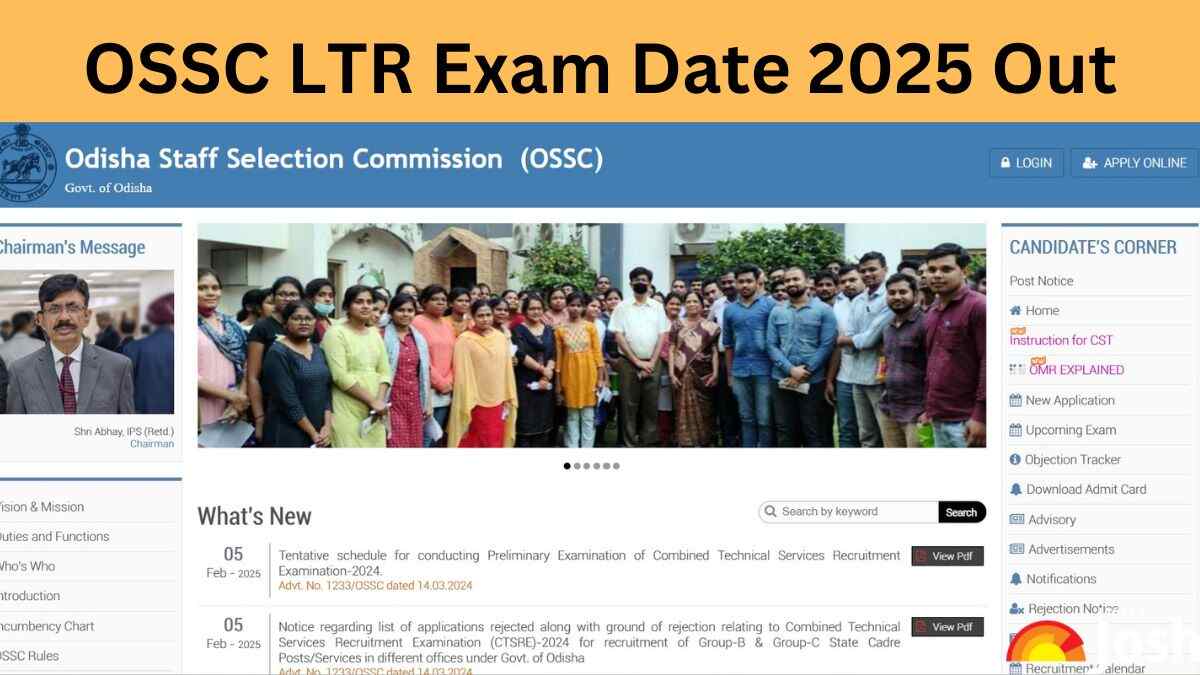 OSSC LTR Recruitment 2024 Exam Date Out at ossc.gov.in, Check Odisha Teacher Exam Full Schedule