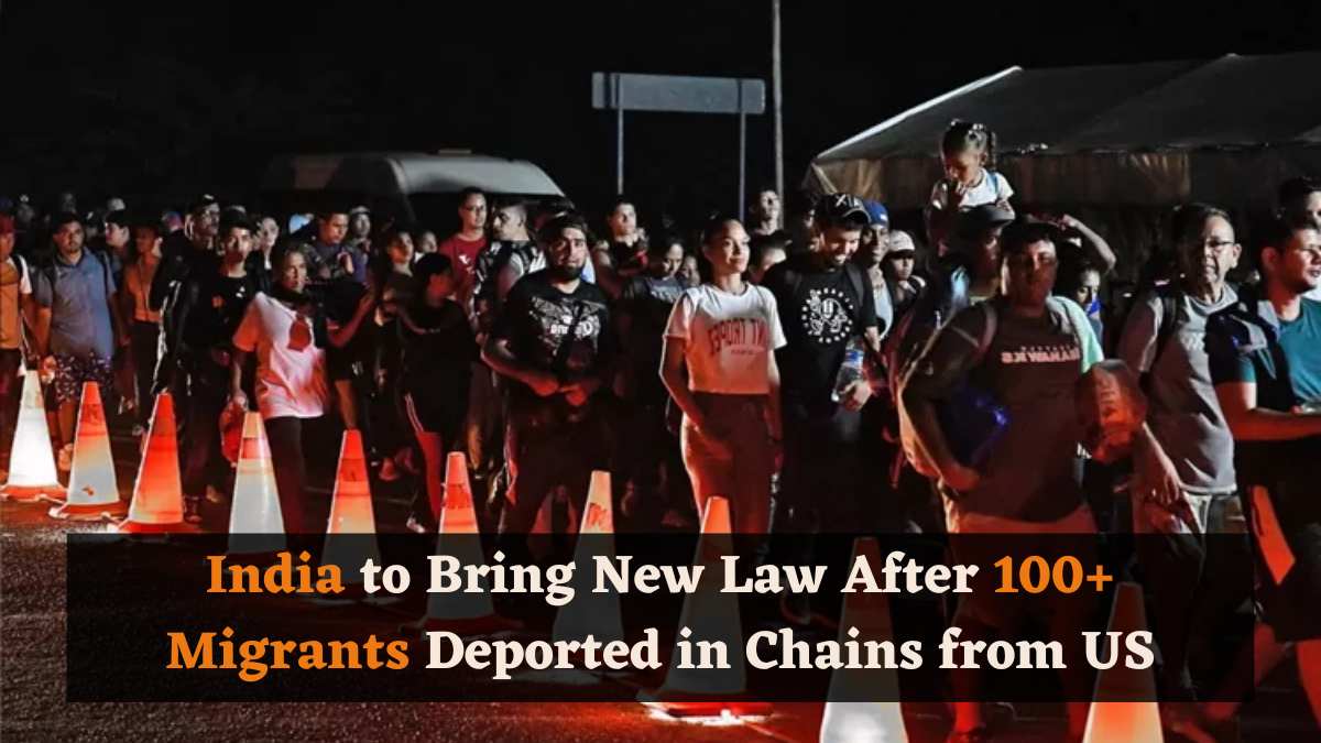 India to Bring New Law After 100+ Migrants Deported in Chains from US