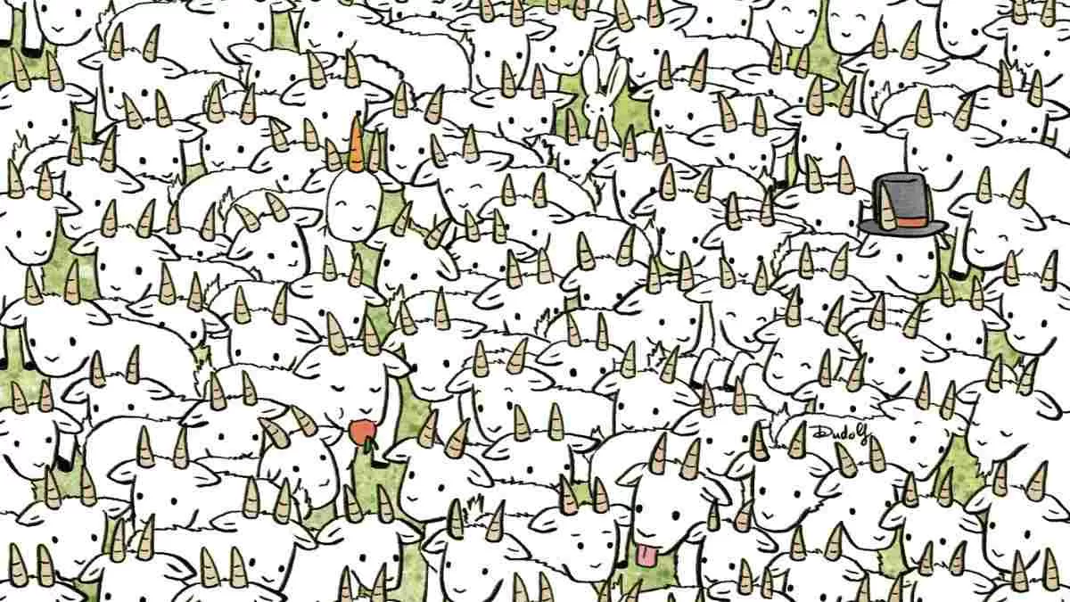 Spot The Sheep.