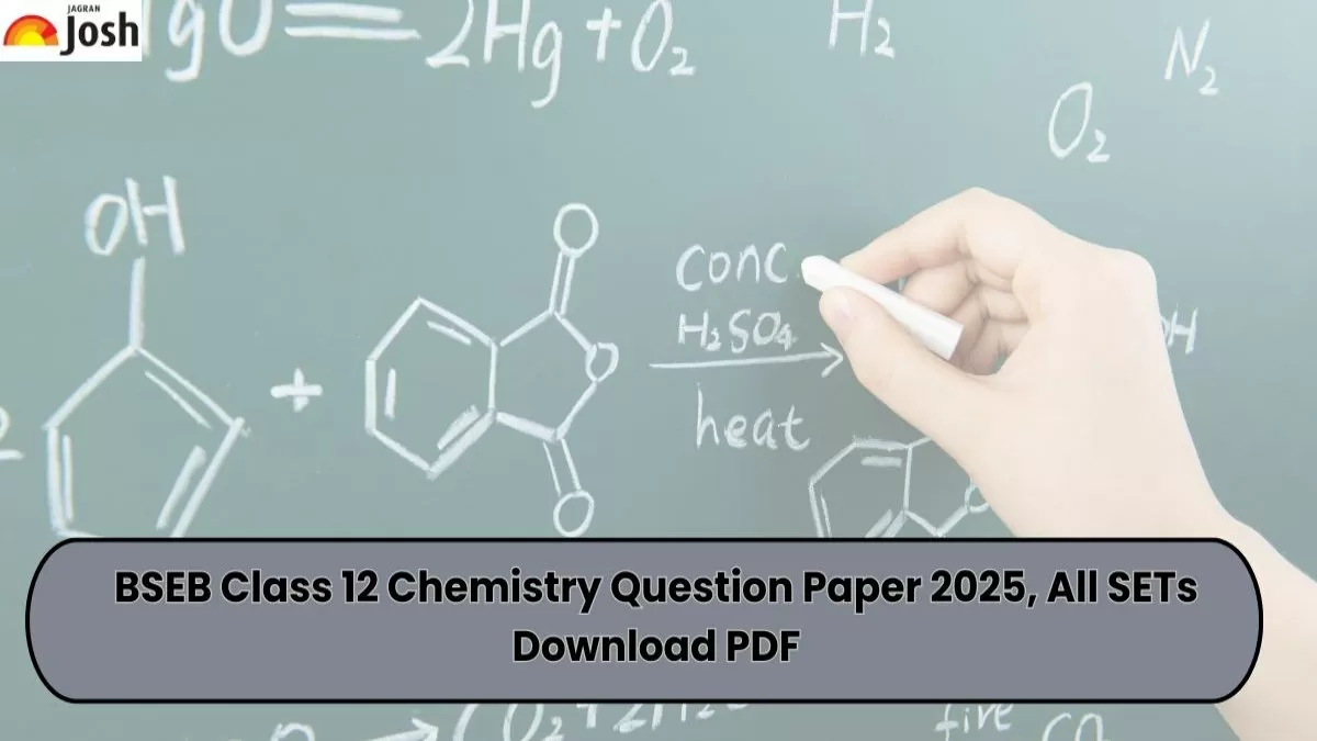 BSEB Class 12 Chemistry Question Paper 2025