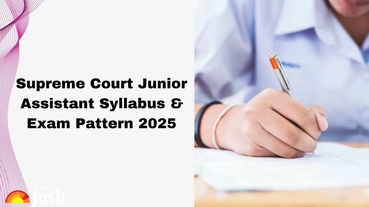 Supreme Court Junior Assistant Syllabus, Download Supreme Court JCA Syllabus PDF