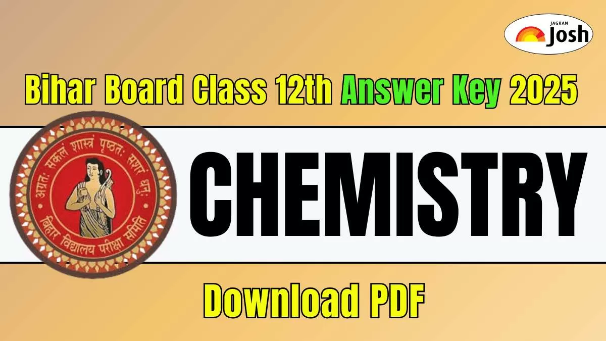 bihar board class 12th Chemistry answer key
