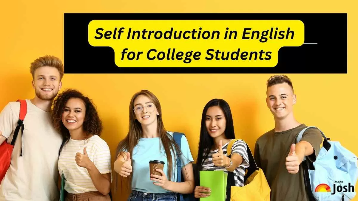 Self Introduction in English for College Students