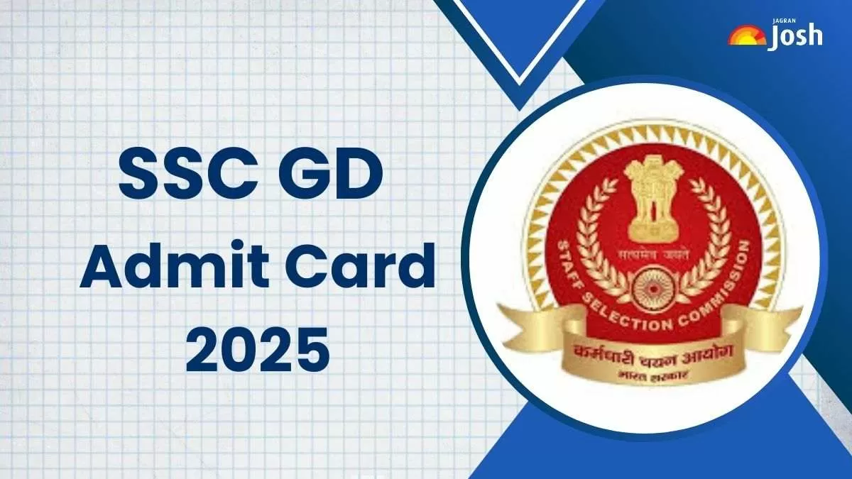 SSC GD Admit Card 2025 Kab Aayega एसएससी जीडी कांस्टेबल भर्ती परीक्षा Ssc New Calendar 2025 Kab Aayega