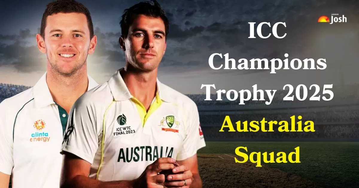 ICC Champions Trophy 2025 Australia Squad List