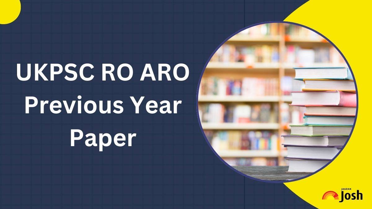 UKPSC RO ARO Previous Year Paper 2025: PDF Download