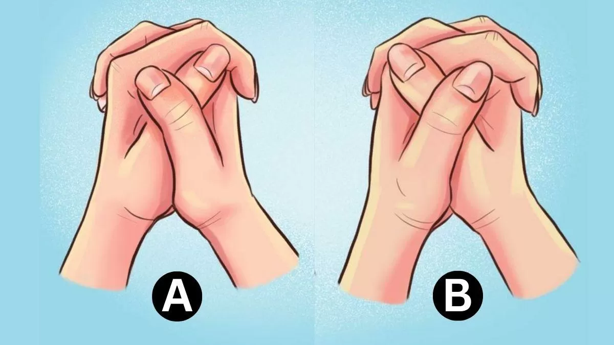 Thumb Crossing Personality Test: The way you cross your thumbs reveals your personality traits