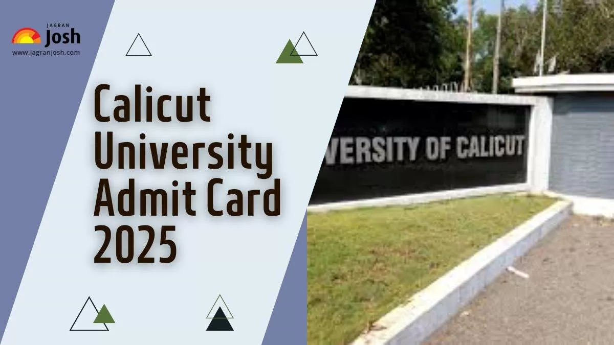 Calicut University Admit Card 2025