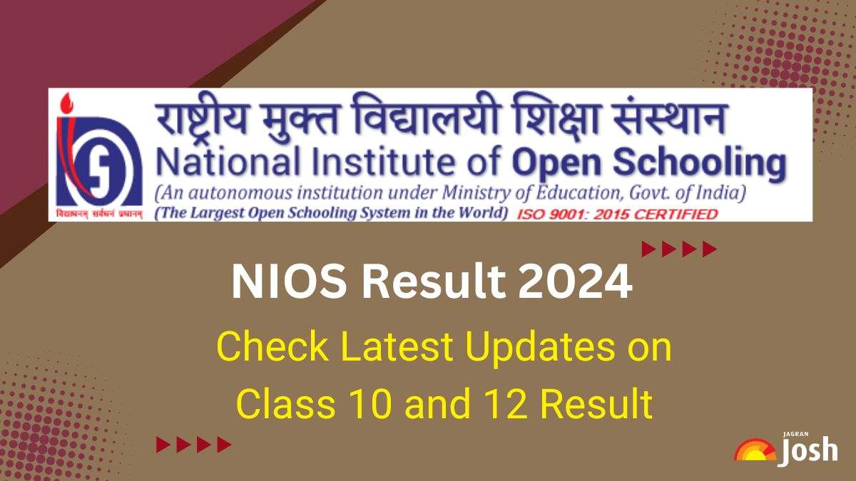 NIOS October 2024 Result; Direct Link to Download Class 10th, 12th Scorecard at results.nios.ac.in Soon