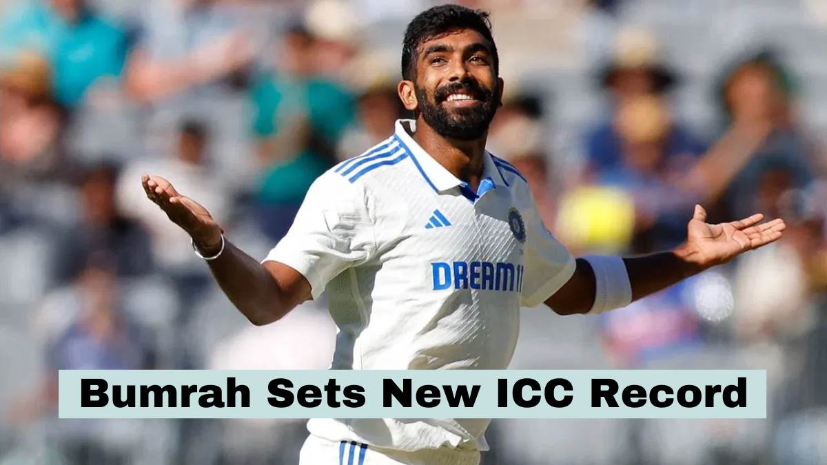 Jasprit Bumrah Wins ICC Player of the Month; Sets ICC Test Ranking Record