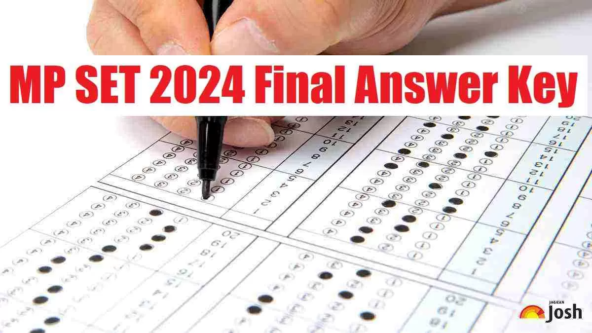 Get all details about MP SET Final Answer Key 