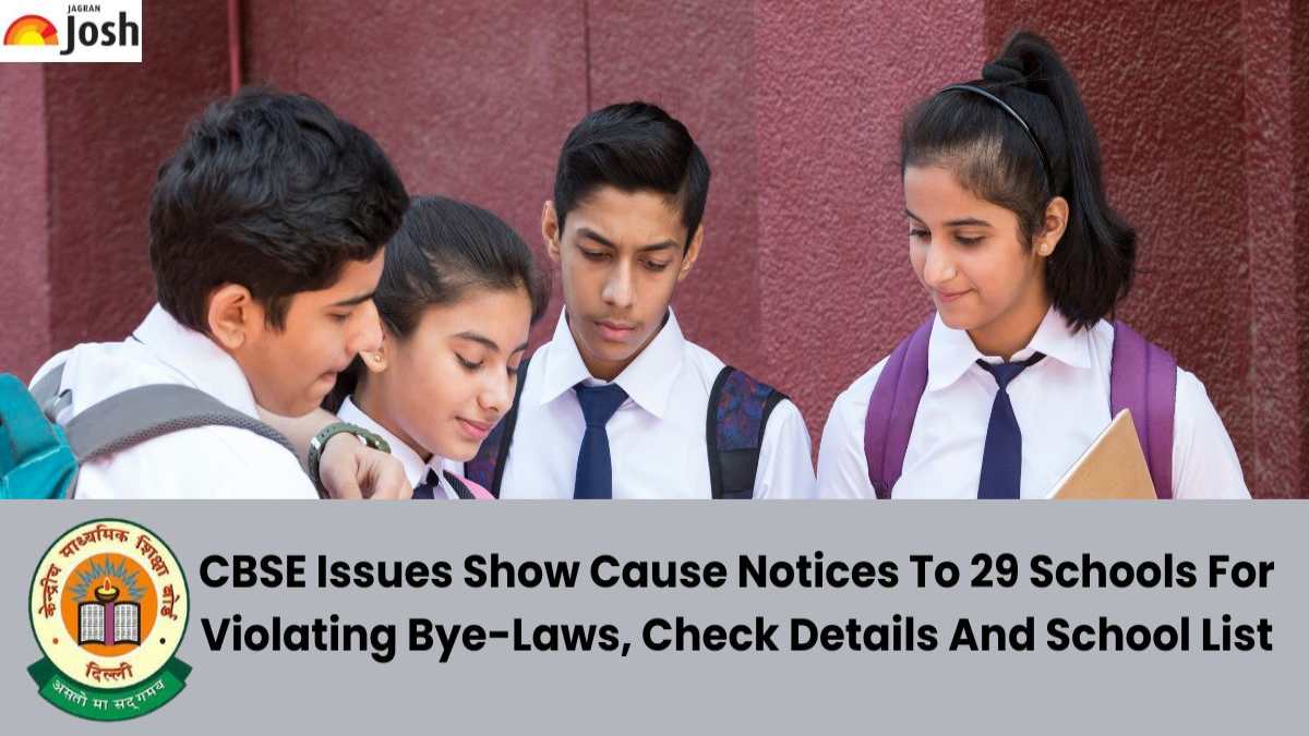 CBSE issues ‘Show-Cause’ Notices to 29 Schools For Enrollment Irregularities