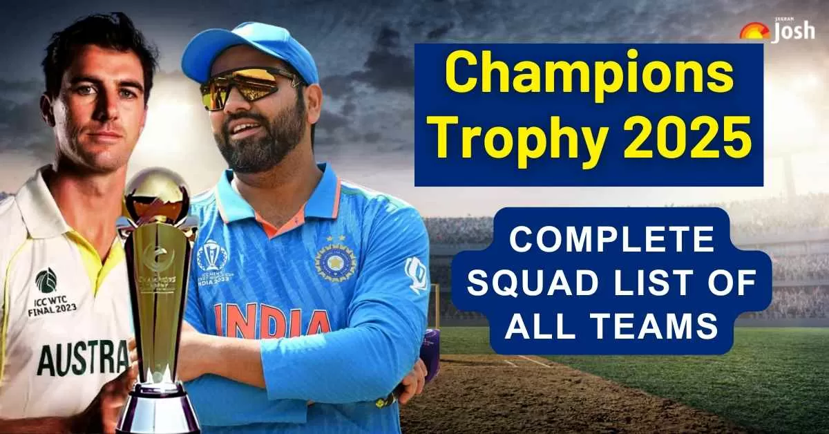 Champions Trophy 2025 Full Squad List of All 8 Participating Teams