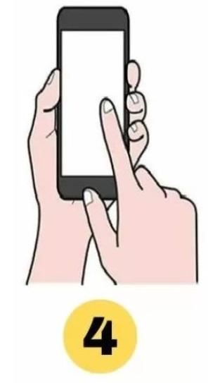 phone holding personality test