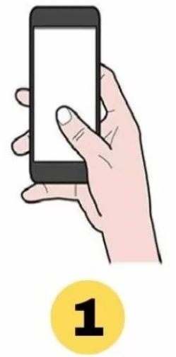 phone holding personality test