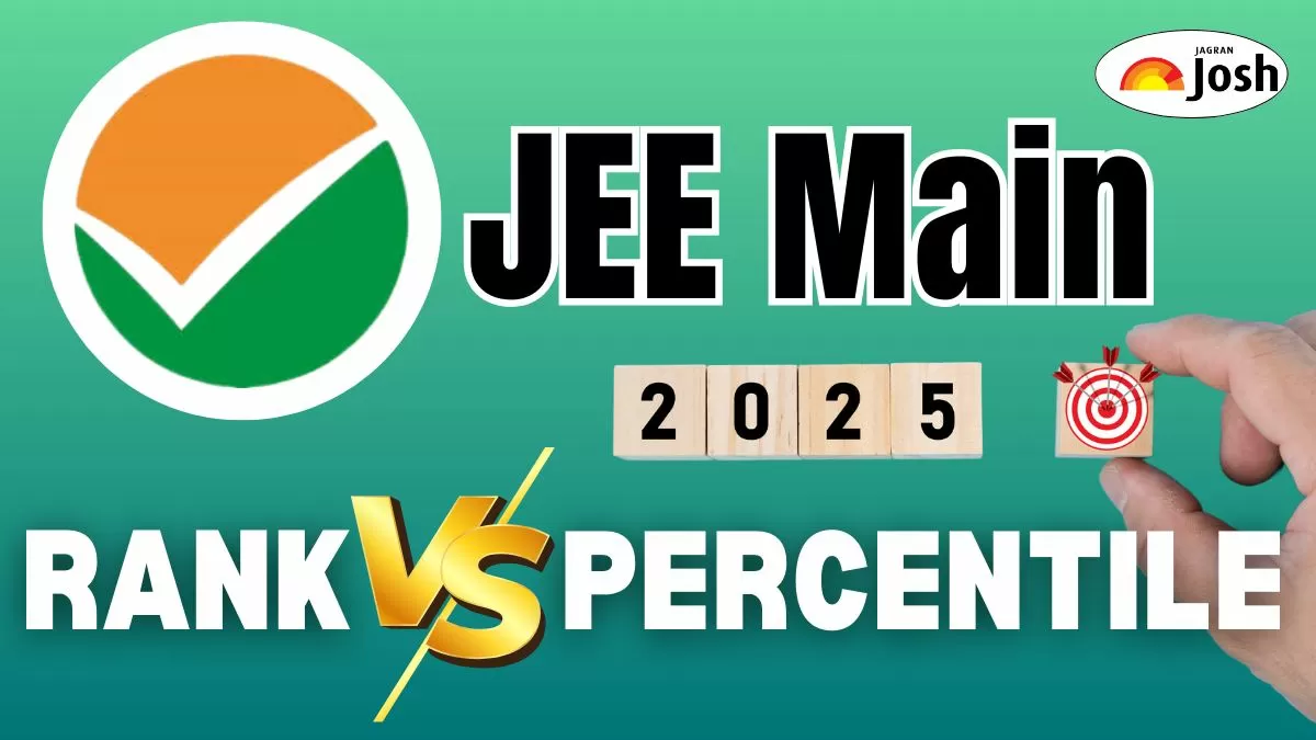 JEE Main Rank vs Percentile, Key Differences & How to Calculate Them