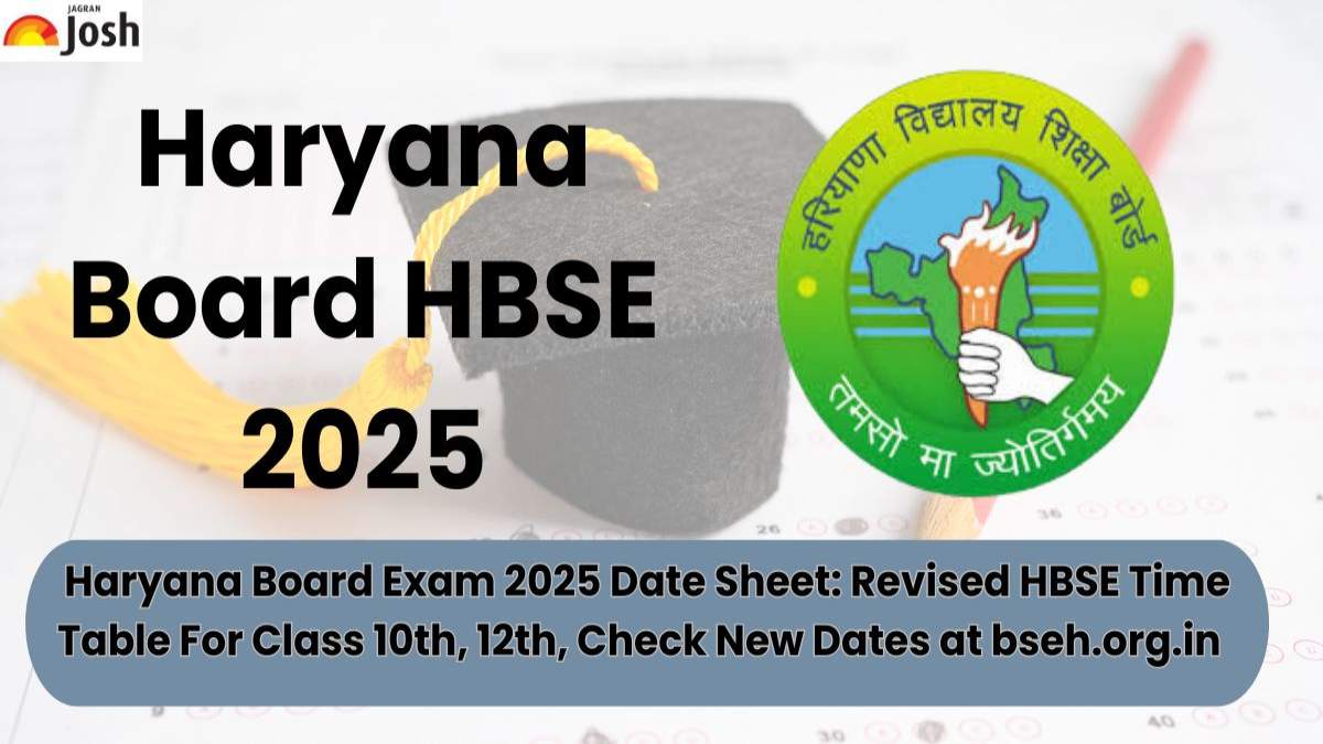 Haryana Board Exam 2025 Date Sheet Revised HBSE Time Table For Class