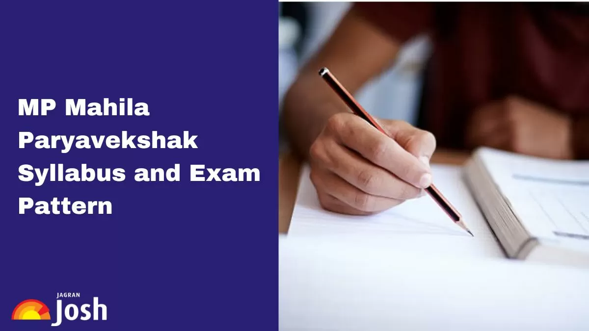 MP Mahila Paryavekshak Syllabus 2025, Download PDF