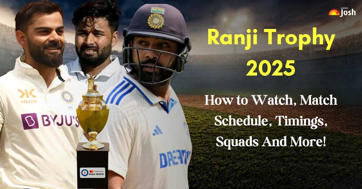 Ranji Trophy 2025 Match Schedule, Timings, Venues, and Streaming Details