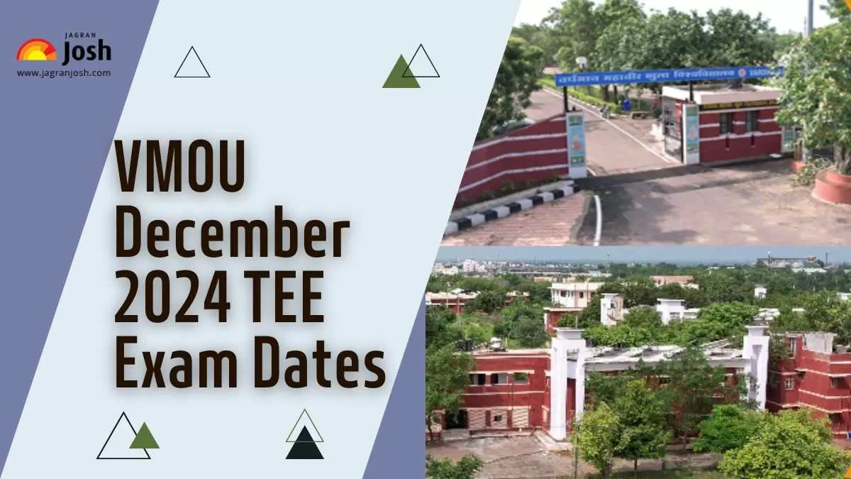 VMOU December TEE Exam Dates 2024
