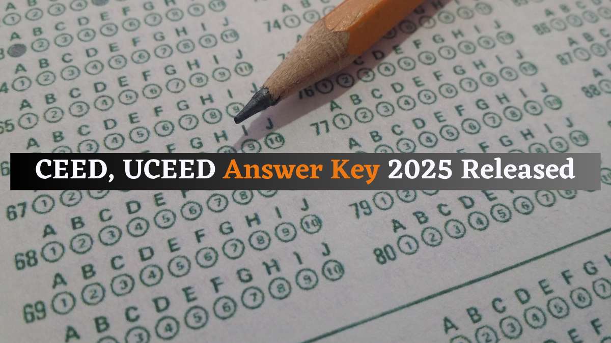Students can download their official answer key online on the official website, ceed.iitb.ac.in for CEED and uceed.iitb.ac.in for UCEED.