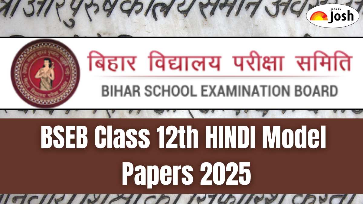 Bihar Board Class 12th Hindi Model Papers 2025: Download Sample Paper PDF