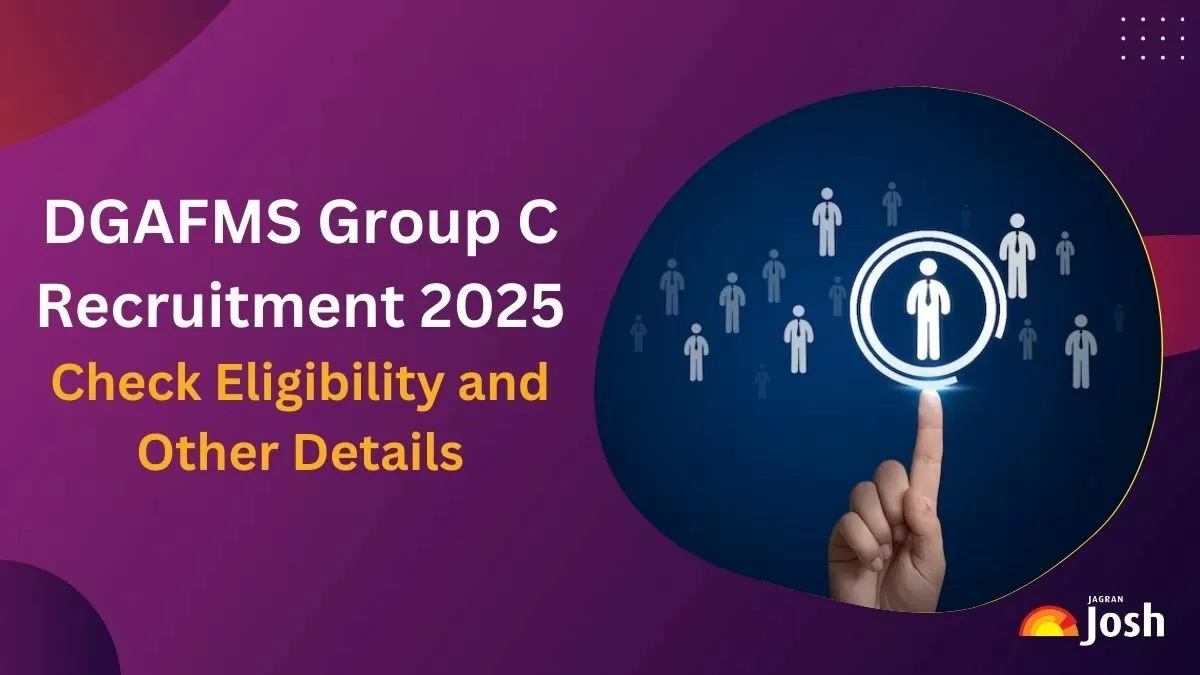 DGAFMS Group C Recruitment 2025