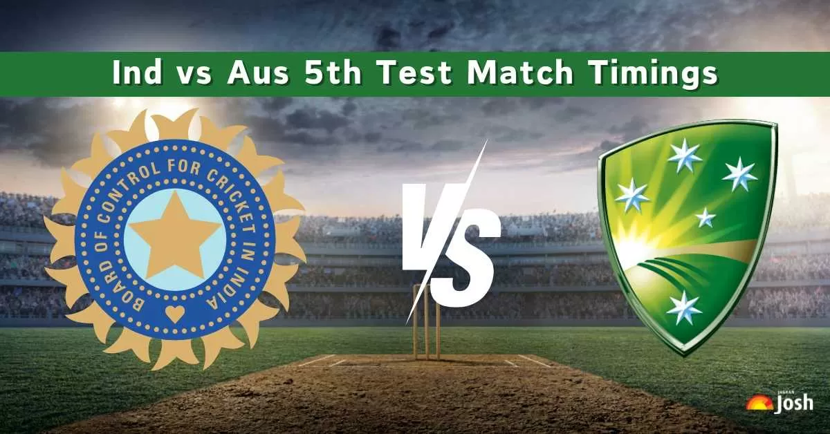 India vs Australia 5th Test India Match Time, Expected Playing 11