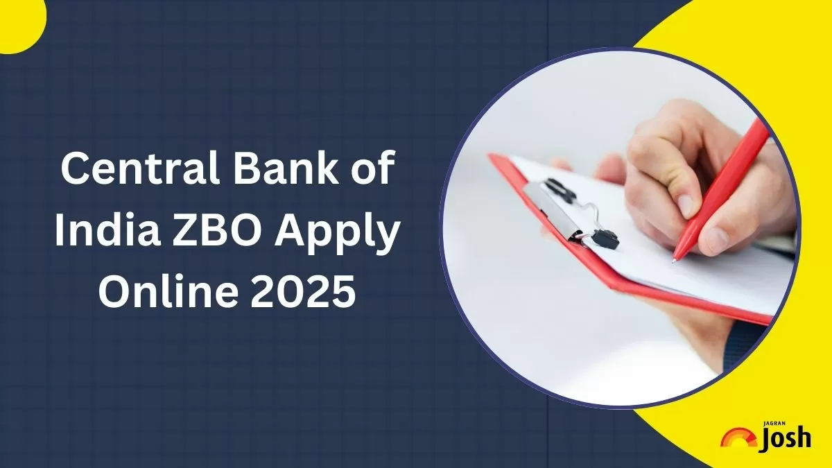 Central Bank of India ZBO Apply Online 2025